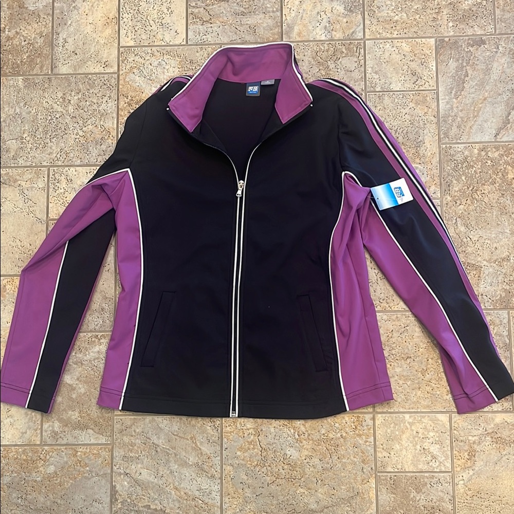 SJB Active Track Jacket Women’s Full Zip Purple
